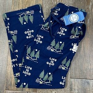 Life is good - ‘Hiking through the woods’ lounge pants. SZ: Various. NWT Firm!